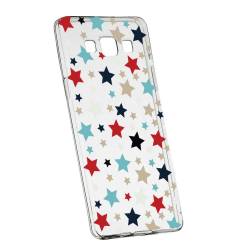 Husa Silicon Transparent Slim Star 146 Samsung Galaxy J7 2016 