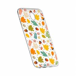 Husa Silicon Transparent Slim Toamna 108 Samsung Galaxy J3 2017 