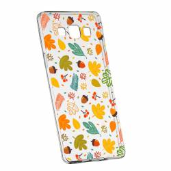 Husa Silicon Transparent Slim Toamna 108 Samsung Galaxy J7 2016 