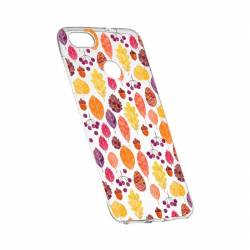 Husa Silicon Transparent Slim Toamna 111 Huawei Y7 PRIME 2018 