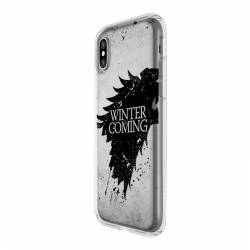 Husa Silicon Transparent Slim Winter Is Coming Apple iPhone X
