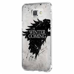 Husa Silicon Transparent Slim Winter Is Coming Samsung Galaxy A5 2017