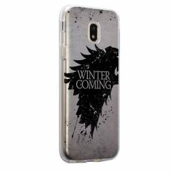 Husa Silicon Transparent Slim Winter Is Coming Samsung Galaxy J5 2017