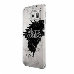 Husa Silicon Transparent Slim Winter Is Coming Samsung Galaxy S8 Plus 