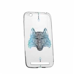 Husa Silicon Transparent Slim Wolf Xiaomi Redmi 5A 