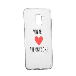 Husa Silicon Transparent Slim You Are The Only One 114 Samsung Galaxy A6 2018 