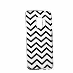 Husa Silicon Transparent Slim Zebra Line Samsung Galaxy S9 
