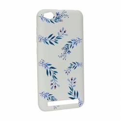 Husa Xiaomi Redmi 5A Silicon Blue Flower W116
