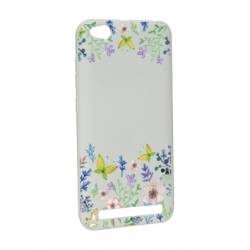Husa Xiaomi Redmi 5A Silicon Butterfly-Flowers W95 