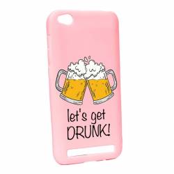 Husa Xiaomi Redmi 5A Silicon Lets Get Drunk P170 