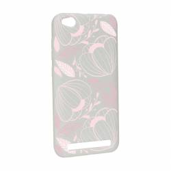 Husa Xiaomi Redmi 5A Silicon Pink Flower W113 