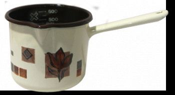 Ibric emailat Rustica 10cm 600ml 