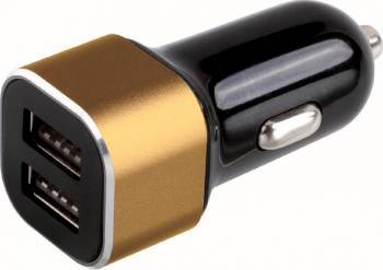 Incarcator auto Clip Sonic TEA181D Dual USB 5V 2.4A 