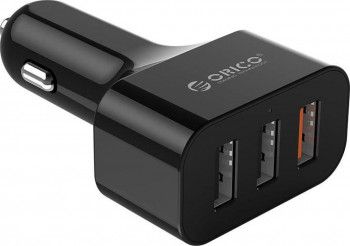 Incarcator Auto GSM Orico UCH-Q3 PRO 3x USB 35W Black 