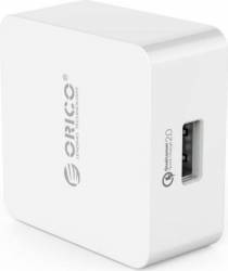 Incarcator Retea Orico QCK-1U USB 2.0 Alb 