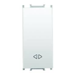 Intrerupator Panasonic 1m cap cruce modular Alb 