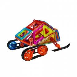 Joc de constructie magnetic - 56 piese 