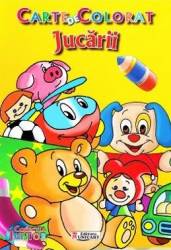 Jucarii - Carte de colorat 