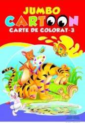 Jumbo cartoon 3 - Carte de colorat 