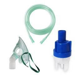 Kit accesorii universale RedLine RDA007 pentru aparate aerosoli cu compresor masca medie rotativa furtun 2 m pahar nebul 