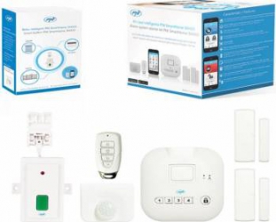Kit casa inteligenta PNI SmartHome SM400 + Releu inteligent PNI SmartHome SM433 pentru deschidere porti si usi 