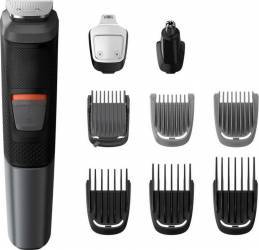 Kit de ingrijire 9 in 1 Philips Rezistent la apa Tehnologie DualCut 6 piepteni Negru 