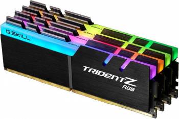Kit Memorie G.Skill Trident Z RGB 32GB 4x8GB DDR4 3200MHz CL16