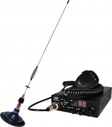 Kit statie radio auto CB PNI Escort HP 8000 ASQ si Antena CB PNI ML 70 