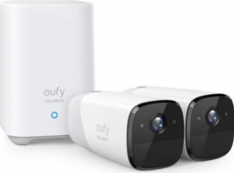 Kit supraveghere video eufyCam 2 Pro Security wireless Rezolutie 2K IP67 Nightvision 2 camere video 