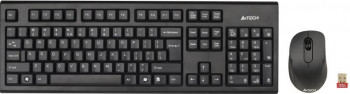 Kit Wireless A4Tech 7100n USB Black 