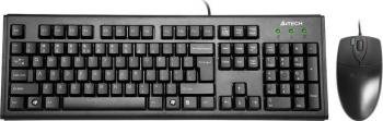 Kit tastatura cu mouse A4Tech KM-72620D Negru USB 
