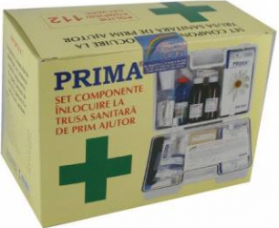 Kit inlocuire componente Trusa Sanitara prim ajutor de perete VETRO valabilitate 24 luni 