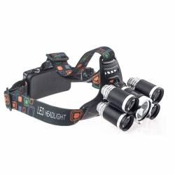 Lanterna De Cap 5 x Led Cree XML T6 Frontala + 2x Acumulatori 18650 