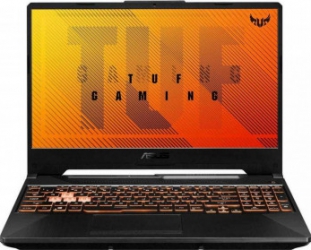 Laptop Gaming ASUS TUF F15 FX506LU Intel Core (10th Gen) i7-10870H 1TB SSD 16GB GeForce GTX 1660Ti 6GB FHD 144Hz RGB Bonfire Black