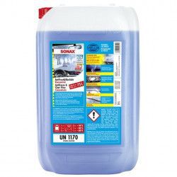 Lichid spalat parbrizul iarna super-concentrat Sonax 25L nu contine Methanol anticalcar aroma lamaie lemon 