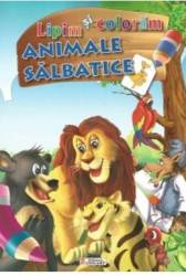 Lipim si coloram Animale salbatice 