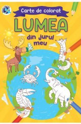 Lumea din jurul meu. Carte de colorat - Luminita Albu 
