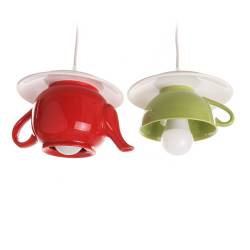 Lustra Tea time red and green