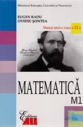 Manual matematica clasa 12 M1 2007 - Eugen Radu Ovidiu Sontea 