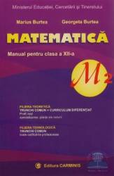 Manual matematica Clasa 12 M2 - Marius Burtea Georgeta Burtea 