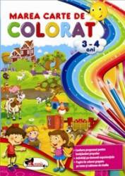 Marea carte de colorat - 3-4 ani 
