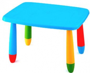 Masa MASHA dreptunghiulara 72 5x57cm pentru copii MN014302 culoare albastra 