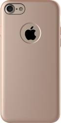 Mcdodo Carcasa Magnetic iPhone 8 7 Gold textura fina placuta metalica integrata