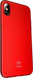Mcdodo Carcasa Super Vision Grip iPhone X Red