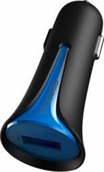 Incarcator Auto Mcdodo 2.1A USB Black Mask Blue 