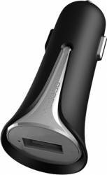 Incarcator Auto Mcdodo 2.1A USB Black Mask White 