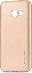 Meleovo Husa Silicon Soft Slim Samsung Galaxy A5 2017 Gold aspect mat 