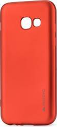 Meleovo Husa Silicon Soft Slim Samsung Galaxy A5 2017 Red aspect mat 