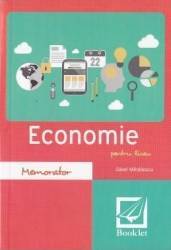 Memorator de economie pentru liceu. Ed.2016 - Savel Mihailescu 