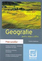 Memorator de geografie cls. 12 - Cristina Moldovan 